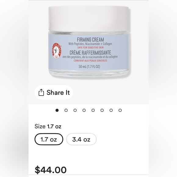 NIB First Aid Beauty Firming Cream and 0.3% Retinol Complex Serum Set - Picture 8 of 14